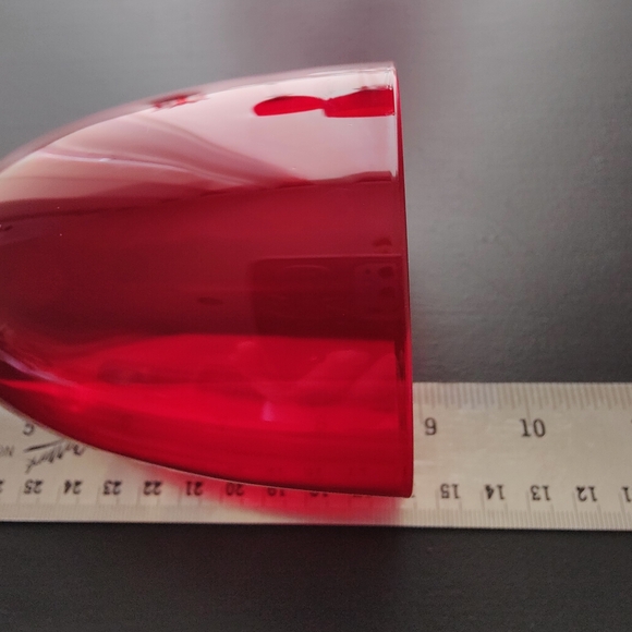 4 red 🍒♥️ crystal wine goblets | Mikasa | pattern MIC 157 - Picture 10 of 14